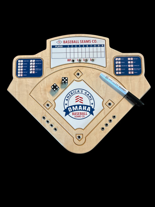 Baseball Seams Omaha Baseball Game