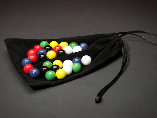 Marbles & Jokers Marbles and Velvet Sack