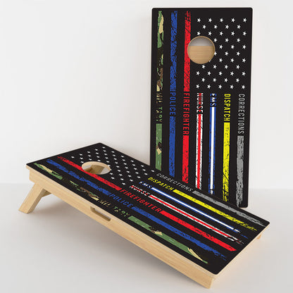 All first responders Professional Cornhole Boards