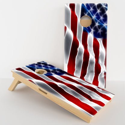 American Flag Professional Cornhole Boards