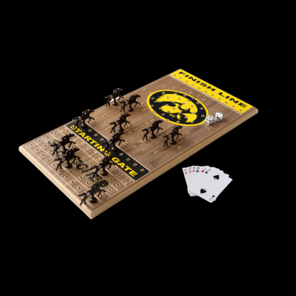 University of Iowa Horseracing Gametop Walnut