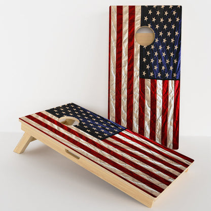 Classic American Flag Professional Cornhole Boards