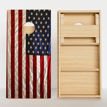 Classic American Flag Professional Cornhole Boards