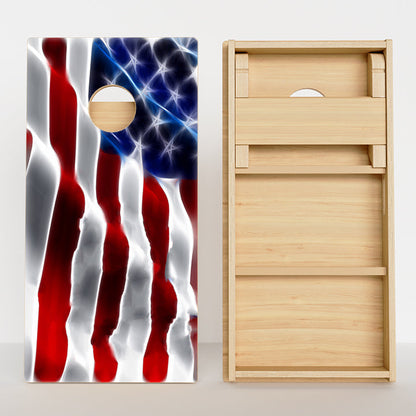 American Flag Professional Cornhole Boards