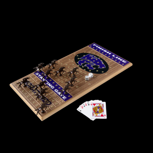 Kansas State University Horseracing Gametop Walnut