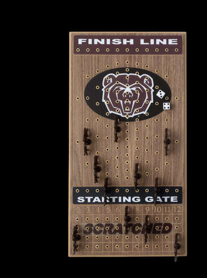 Missouri State University Horseracing Gametop Walnut