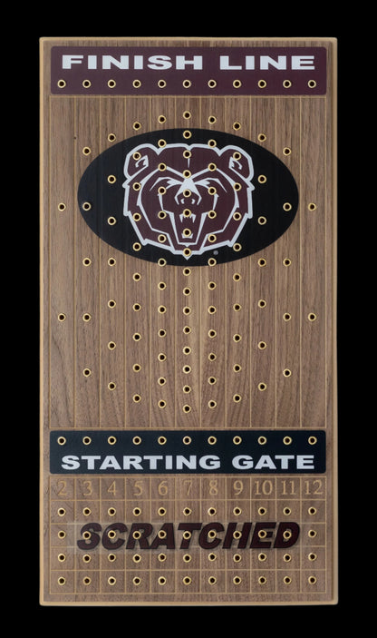 Missouri State University Horseracing Gametop Walnut