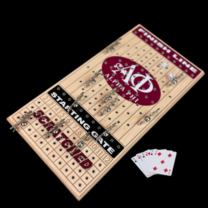 Alpha Phi Sorority Horseracing Maple Gametop