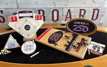 America250 Horseracing Gametop Maple