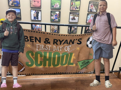 Custom Vinyl Banner 2'X4'