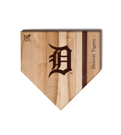 Detroit Tigers Home Plate Cutting Boards | Multiple Sizes | Multiple Designs