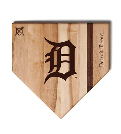 Detroit Tigers Home Plate Cutting Boards | Multiple Sizes | Multiple Designs