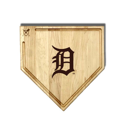 Detroit Tigers Home Plate Cutting Boards | Multiple Sizes | Multiple Designs