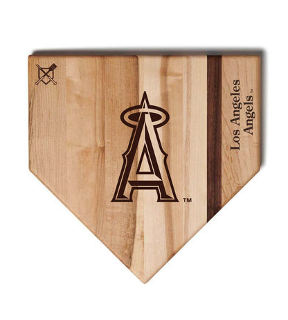 Los Angeles Angels Home Plate Cutting Boards | Multiple Sizes | Multiple Designs