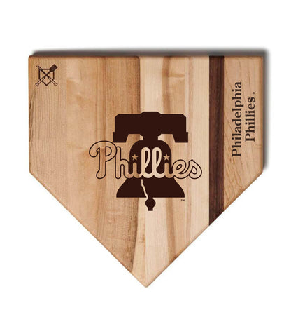 Philadelphia Phillies Home Plate Cutting Boards | Multiple Sizes | Multiple Designs