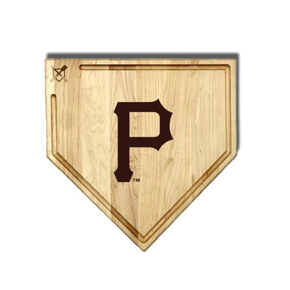 Pittsburgh Pirates Home Plate Cutting Boards | Multiple Sizes | Multiple Designs