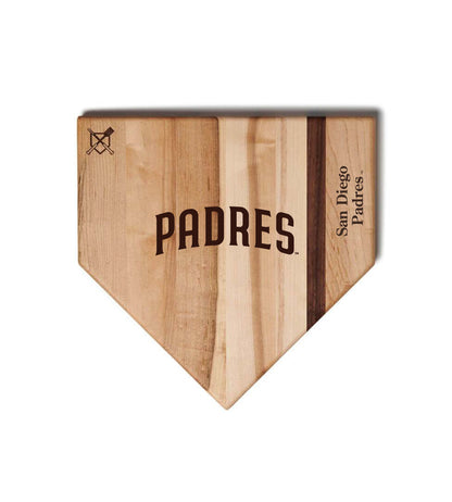 San Diego Padres Home Plate Cutting Boards | Multiple Sizes | Multiple Designs