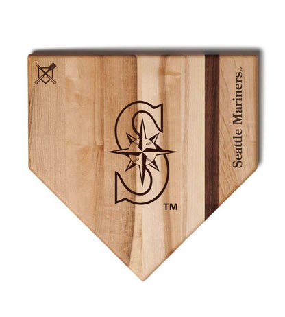 Seattle Mariners Home Plate Cutting Boards | Multiple Sizes | Multiple Designs