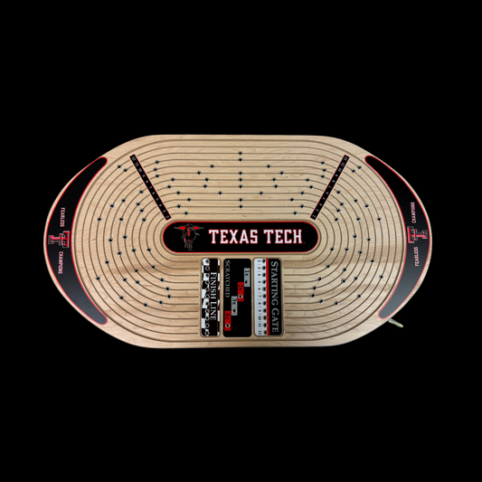 Texas Tech Oval Horseracing Game-Maple