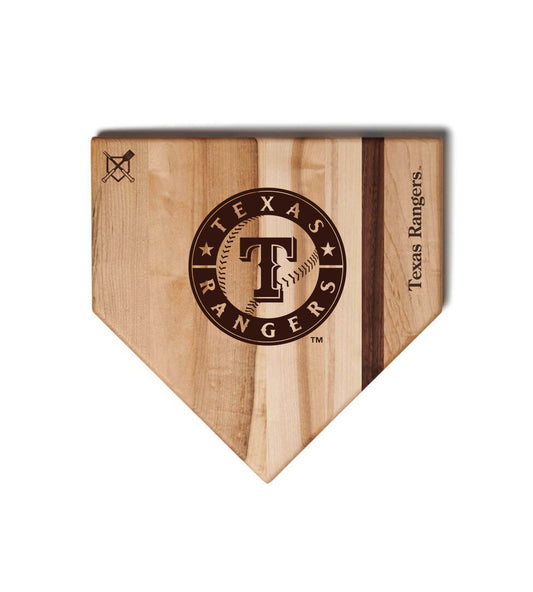 Texas Rangers Home Plate Cutting Boards | Multiple Sizes | Multiple Designs