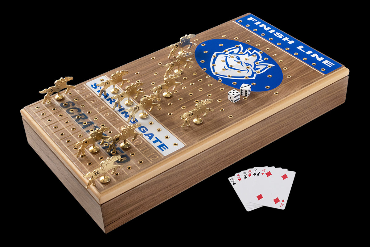 Saint Louis University Deluxe Walnut Horseracing Game – Across The ...