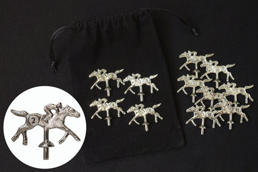Small Metal Horses - Silver